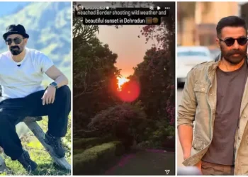 sunny deol started shooting for border 2 in dehradun uttarakhand