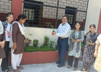 विश्व पर्यावरण दिवस पर “एक पेड़ माँ के नाम” अभियान के तहत पर्यावरण चेतना की अलख